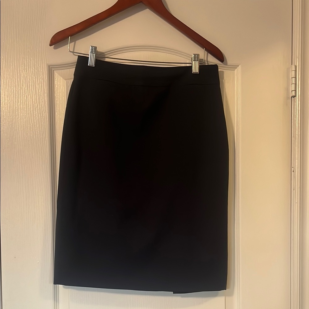 Banana Republic Navy Wool Pencil Skirt NWOT